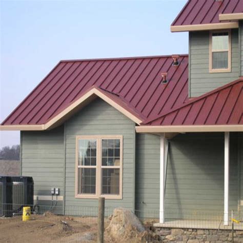 red metal roof house colors|ideal metal roofing colors.